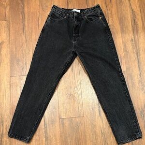 Zara Charcoal Denim Jeans